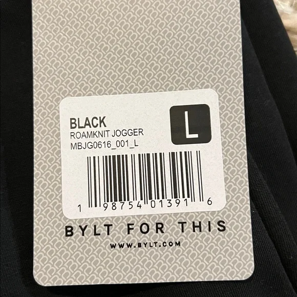 BYLT Roamknit Jogger - Black